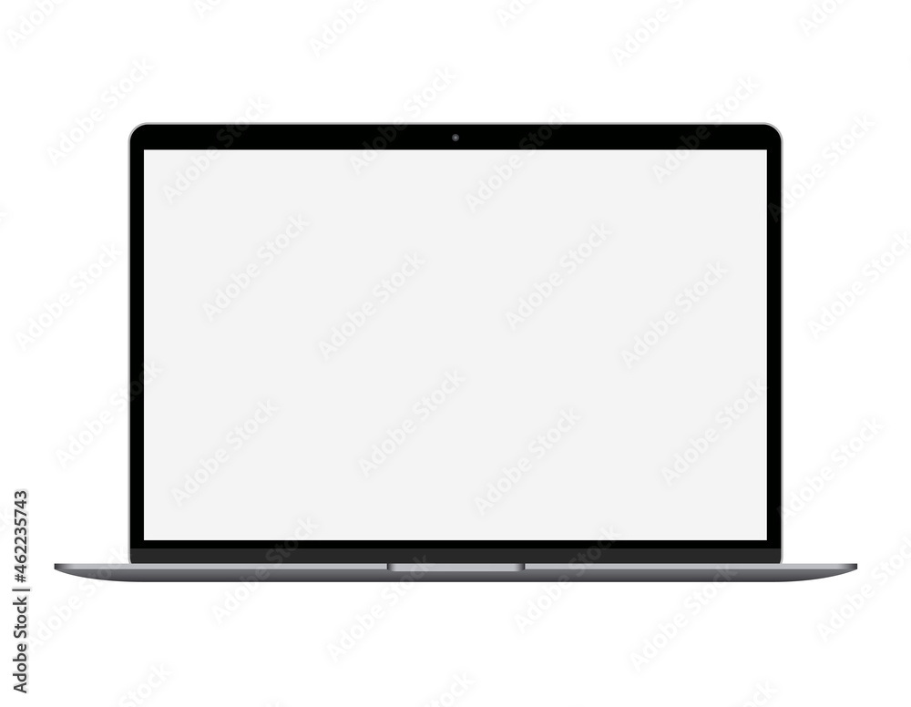 Notebook mockup with empty blank display design. Notebook mockup with empty blank display design.