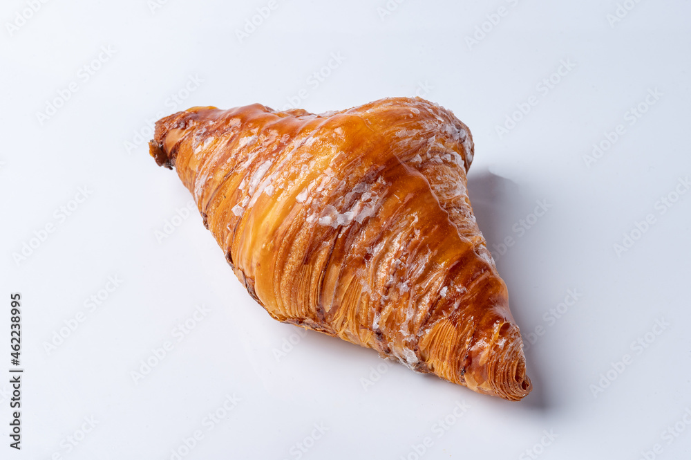 Puff pastry filled with chocolate Puff pastry filled with chocolate