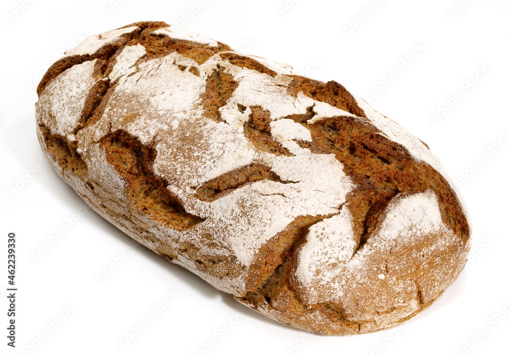 Classic German Bread on white Background - Isolated Classic German Bread on white Background - Isolated