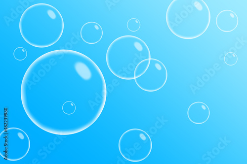 Blue bubbles