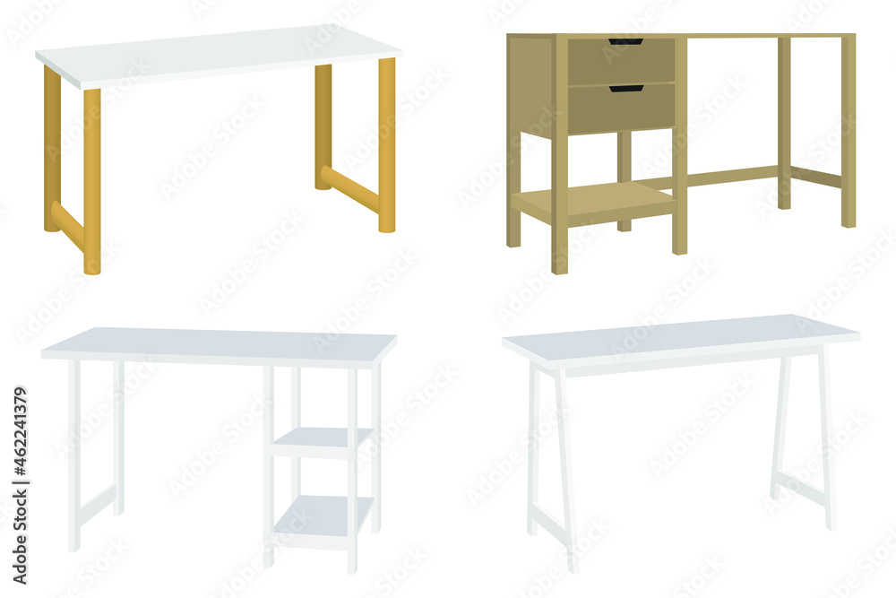 Beautiful different home office wooden table for freelancer with different design with drawer Beautiful different home office wooden table for freelancer with different design with drawer