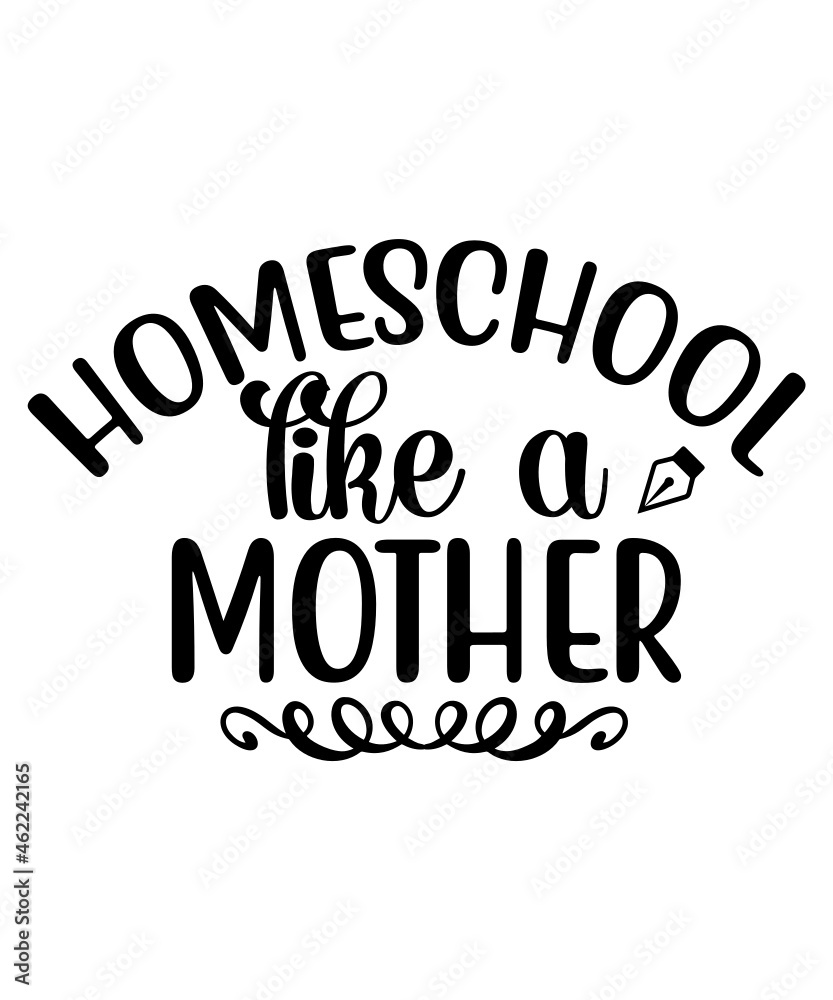 Homeschool SVG Design, school svg