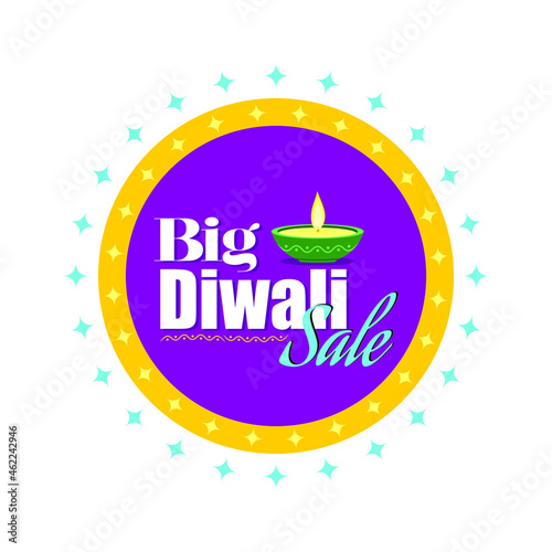 Creative Design of Big Diwali Sale | Big Diwali Sale Banner Design