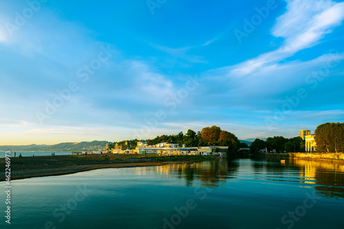 view of the river