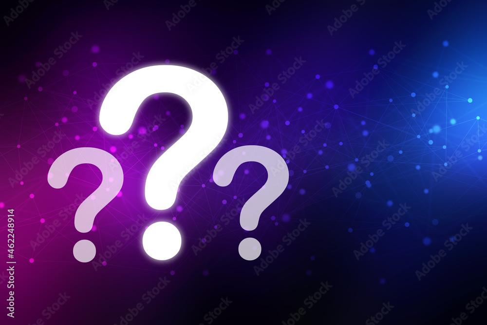 2d illustration question mark background
2d illustration question mark background