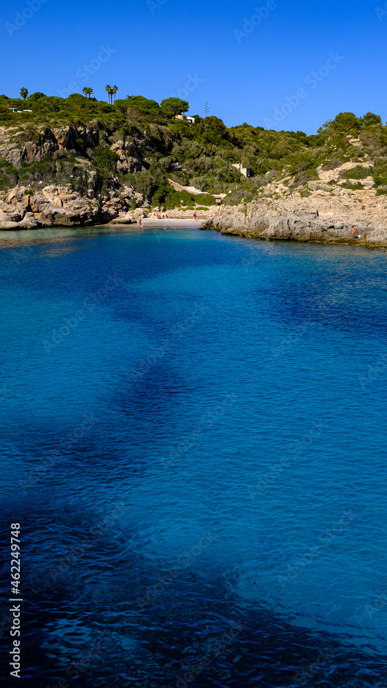 beach near Binibequer Vell, Menorca, Balearic Islands, Spain.