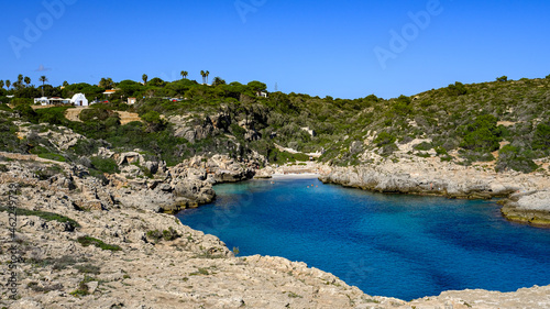 beach near Binibequer Vell  Menorca  Balearic Islands  Spain.