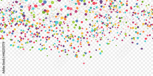 seamless confetti party background