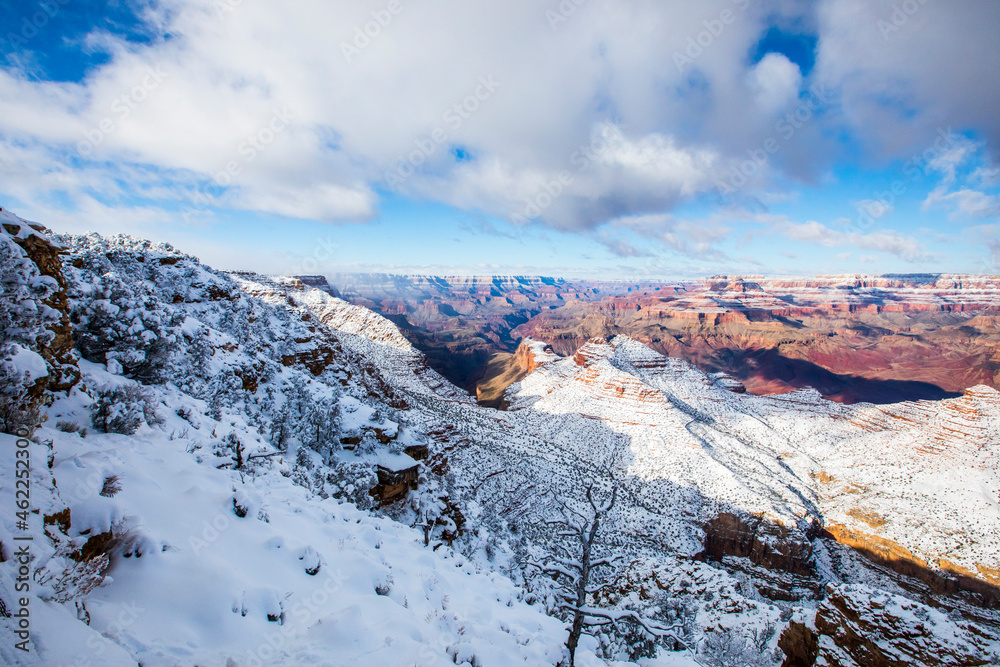 Winter in Grand Canyon National Park, United States Of America