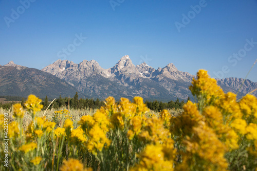 Grand Teton Range, Grand Teton National Park, Wyoming, USA