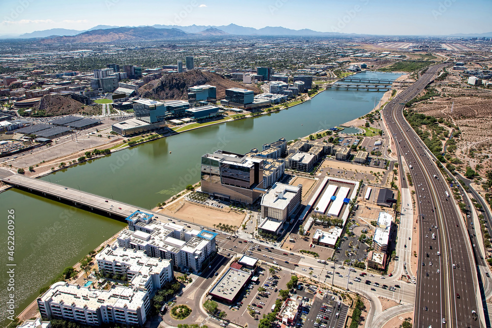 Tempe Town Lake and Downtown