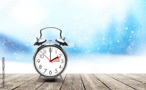 Zeitumstellung von Sommerzeit auf Winterzeit