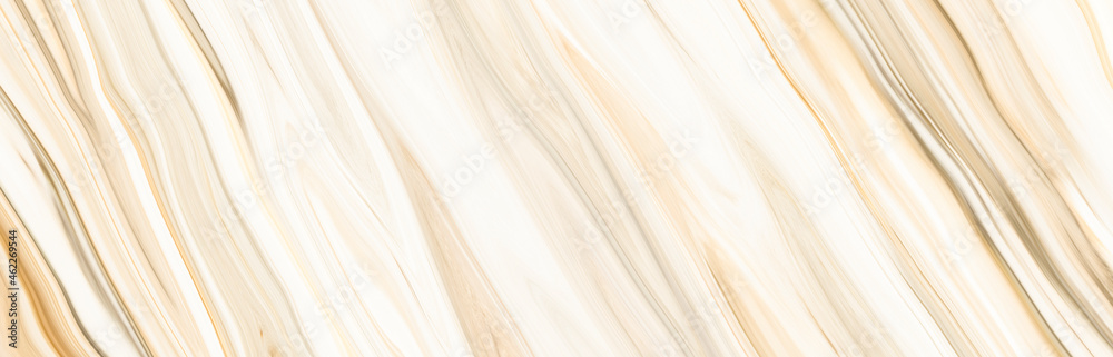 Fototapeta premium Marble wall white brown pattern ink swirl yellow green graphic background abstract light elegant grey for floor plan ceramic counter texture tile gray silver background natural for interior decoration