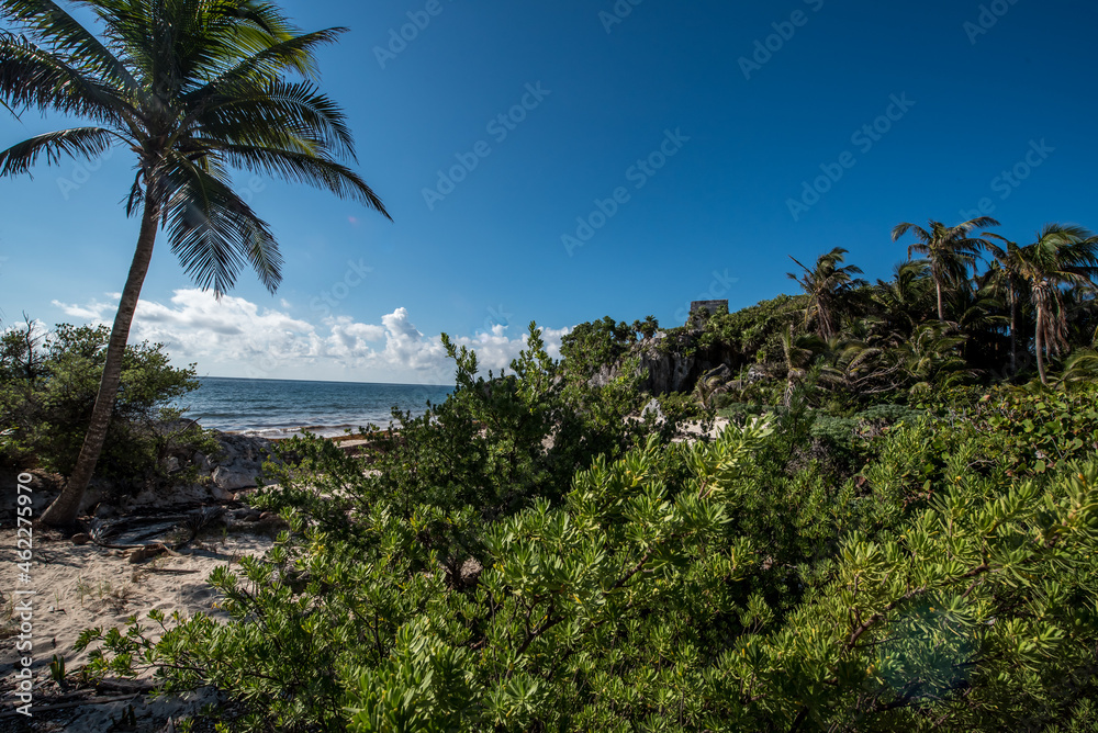 Historic ruins of Tulum City