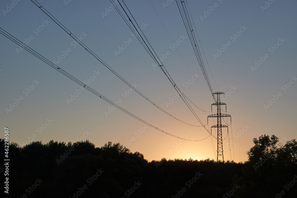 Electric power lines