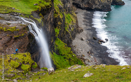 Faroe Islands-Vágar-Skardsafossar photo