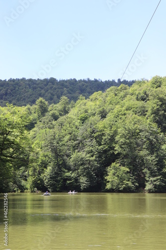 lake in the mountains