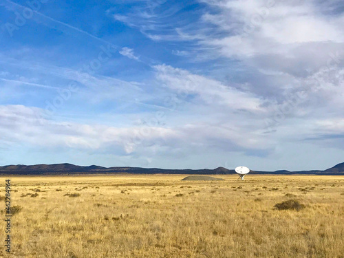 The Very Large Array at the National Radio Astronomy Observatory in New Mexico.