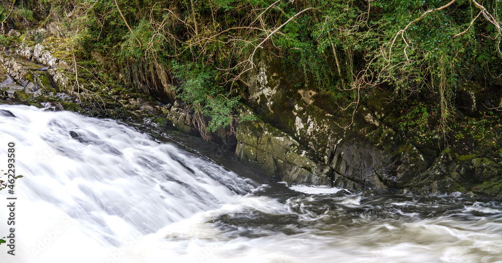 white water cascading over a Waterfall white water cascading over a Waterfall