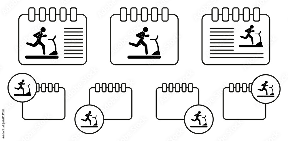 runner on the treadmill icon. Silhouette of an athlete icon. Sportsman element icon. Premium quality graphic design. Signs, outline symbols collection icon for websites, web design on white background runner on the treadmill icon. Silhouette of an athlete icon. Sportsman element icon. Premium quality graphic design. Signs, outline symbols collection icon for websites, web design on white background