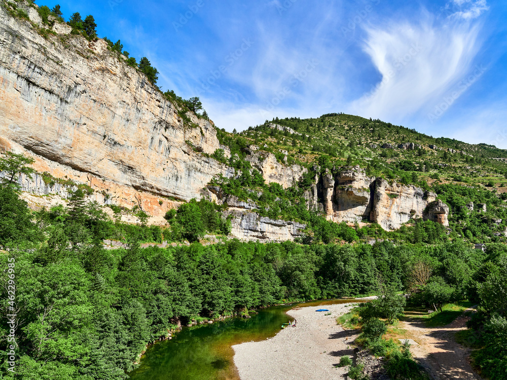 Fototapeta premium Gorges du Tarn - Saint-Chély du Tarn