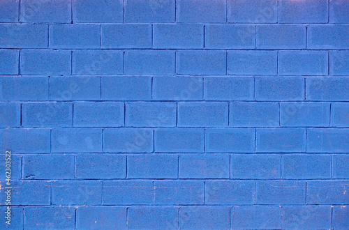 Blue brick background