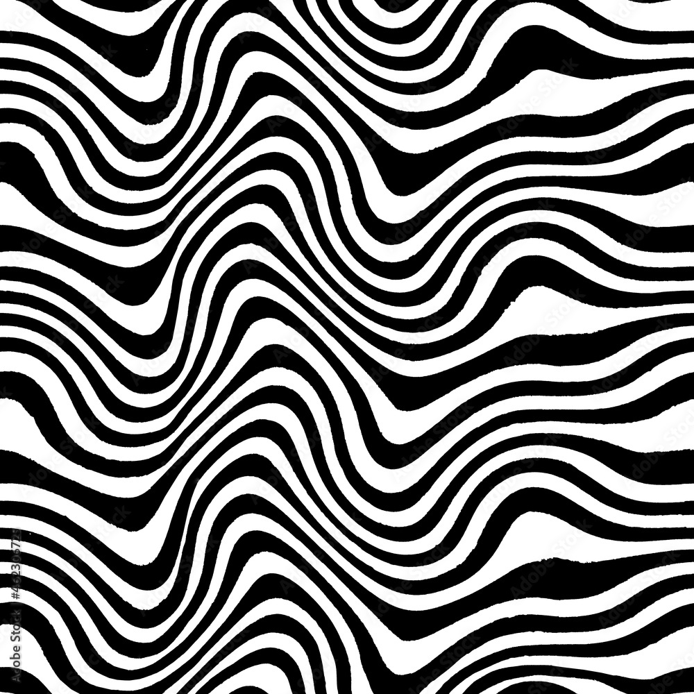Abstract trendy wavy stripes seamless pattern Abstract trendy wavy stripes seamless pattern