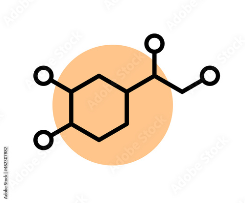 Norepinephrine formula icon