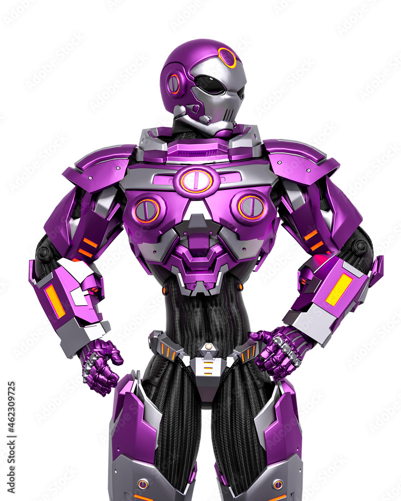 space knight is doing a super hero pose space knight is doing a super hero pose