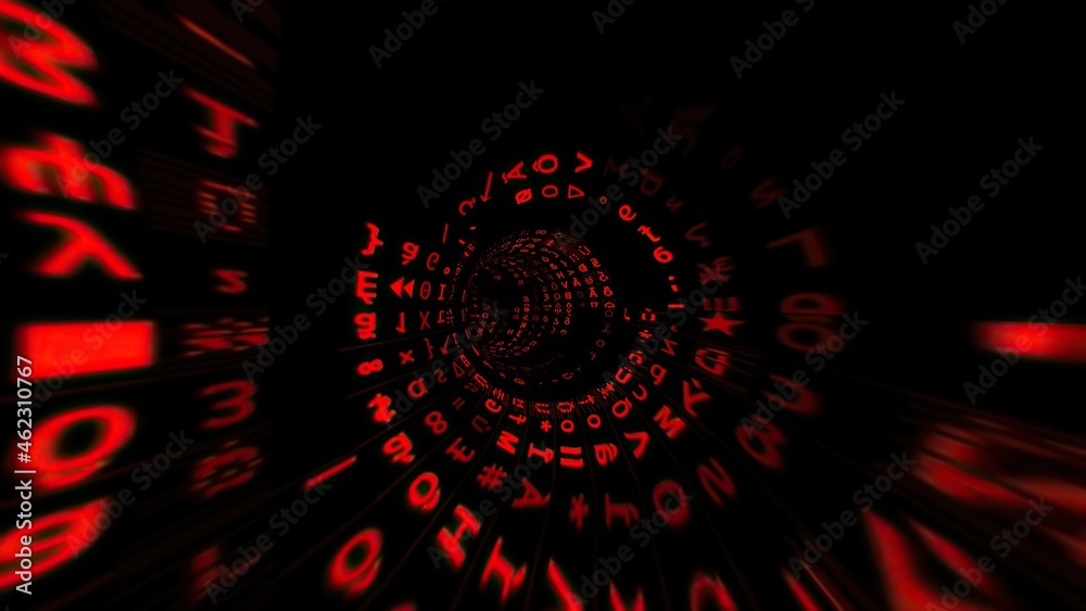 Driving through the binary data tunnel
