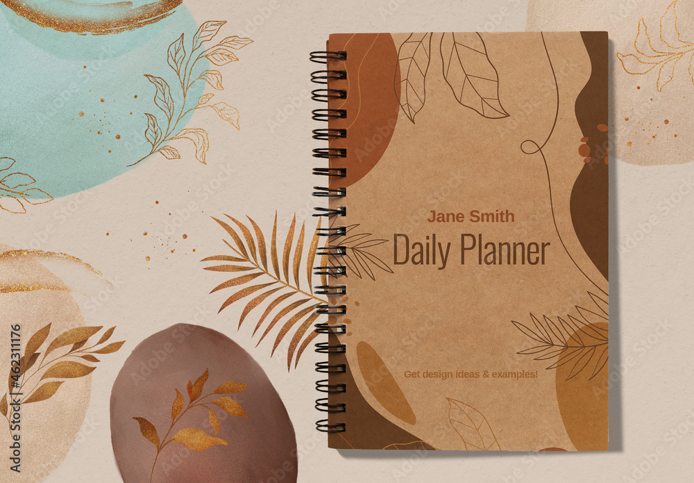 Daily Planner Layout Stock Template | Adobe Stock