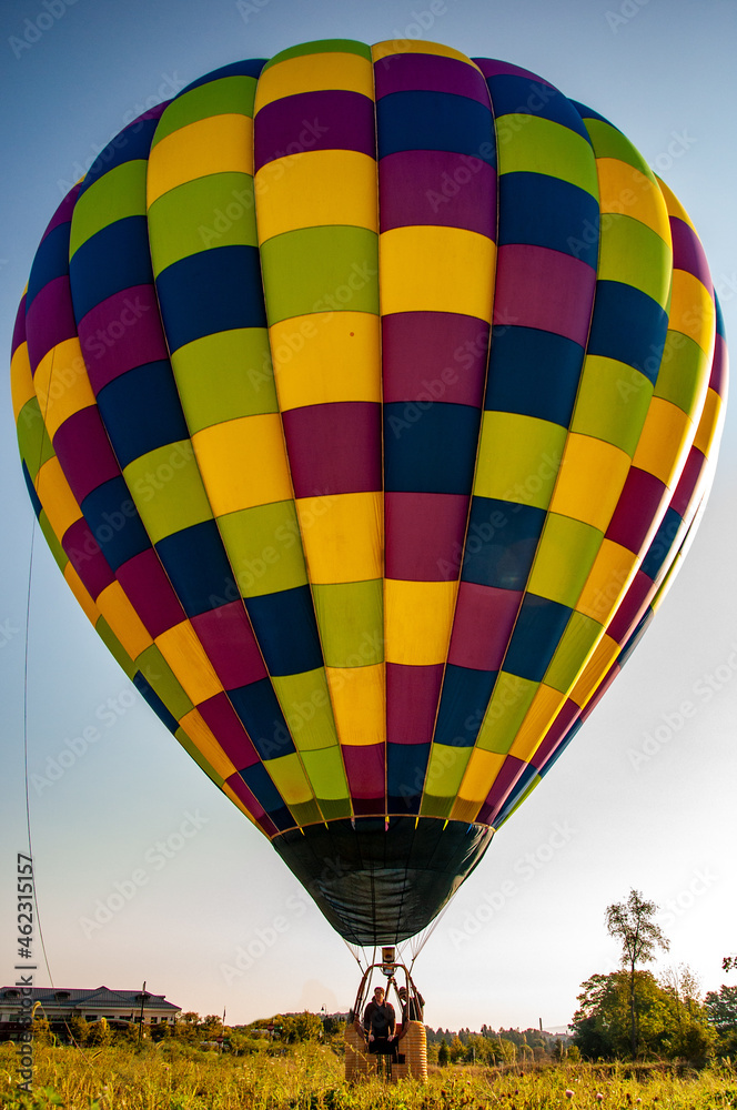 Obraz premium Hot Air Balloon after Landing 