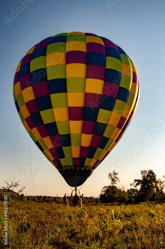 Hot Air Balloon after a Morning Ride © Margaret