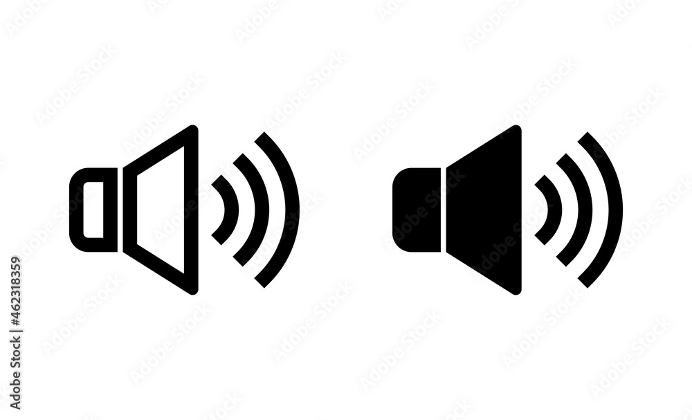 Speaker icons set. volume sign and symbol. loudspeaker icon. sound symbol Speaker icons set. volume sign and symbol. loudspeaker icon. sound symbol