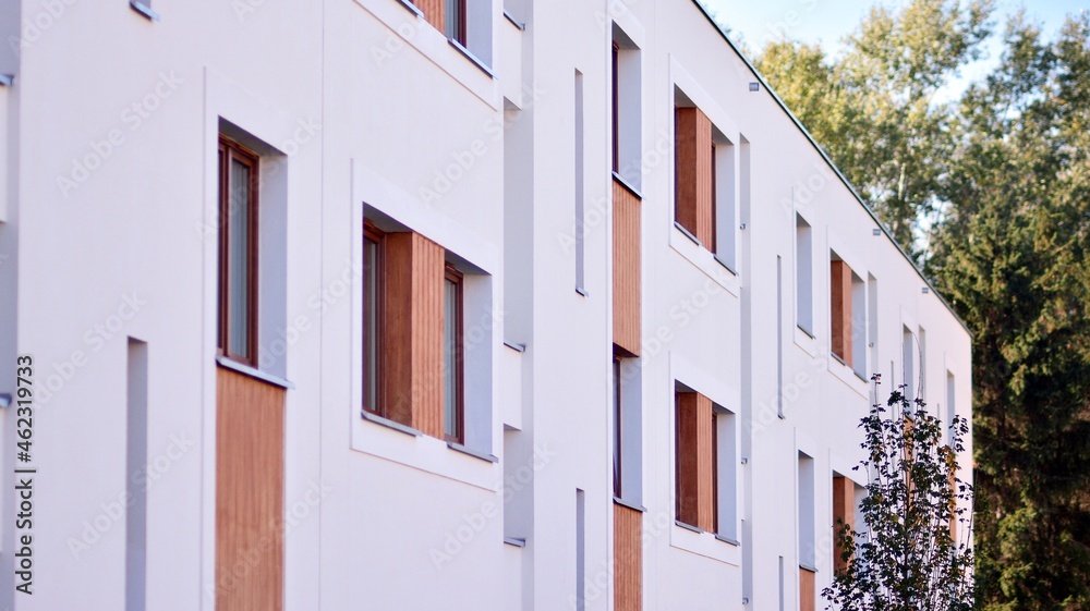 Modern and new apartment building. Multistoried modern, new and stylish living block of flats. Modern and new apartment building. Multistoried modern, new and stylish living block of flats.