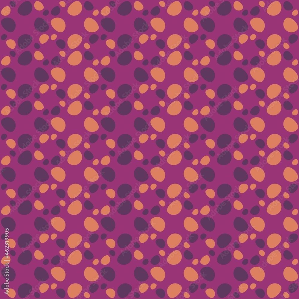 Rounded abstract seamless pattern - accent for any surfaces. Rounded abstract seamless pattern - accent for any surfaces.