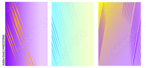 Set of Backgrounds