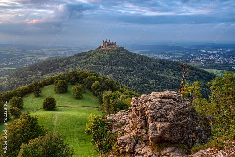 Castle Hohenzollern viewed from a place called Zeller Horn