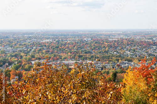 Mount Arthabaska Park During Autumn, Victoriaville, Quebec, Canada
