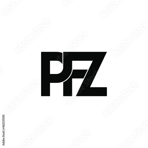 pfz initial letter monogram logo design Free Download pfz initial letter monogram logo design - GFXLoad