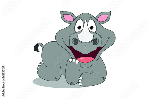 cute animal cartoon illustration