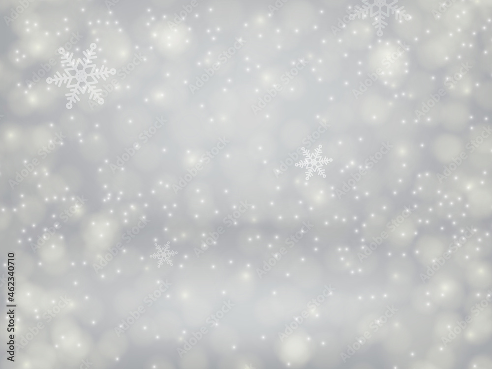 Happy Holidays and a Prosperous New Year! Vector background in EPS10 format with realistic bokeh and gold glitter