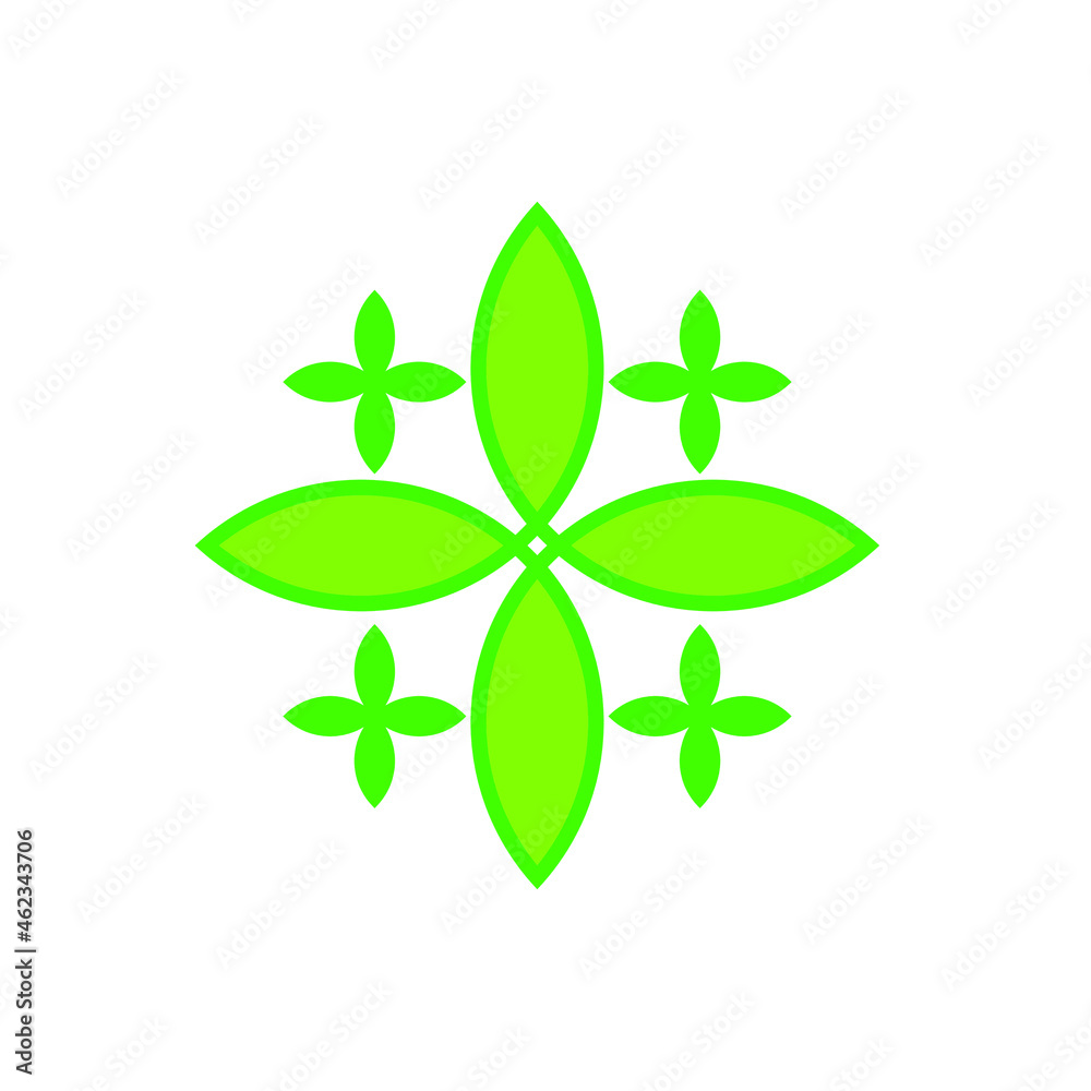 End of life classic and modern icon flower End of life classic and modern icon flower