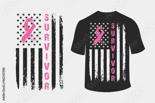 Survivor Breast Cancer Shirt Design