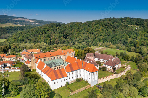 Zlata Koruna monastery, South Bohemia, Czech republic