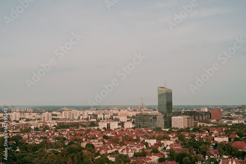 Olivia star in Gdansk, Poland. Skyscraper in the north of Poland, Europe