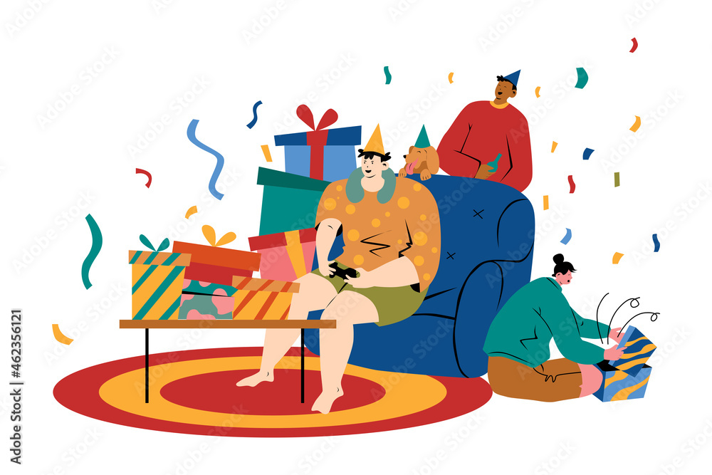 Fototapeta premium Party at Home