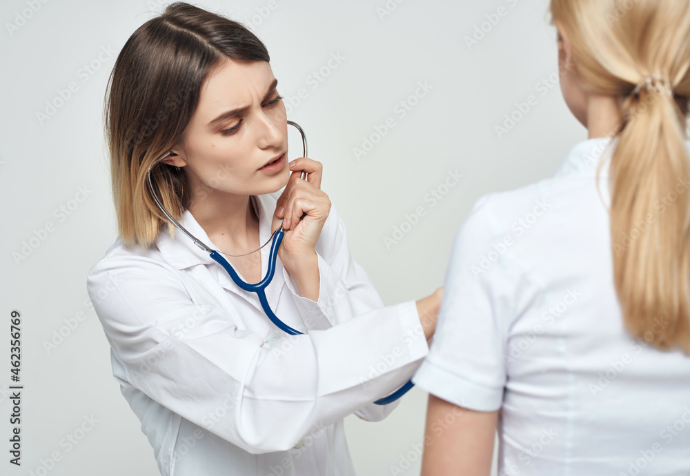 nurse stethoscope healing procedures Studio hospital