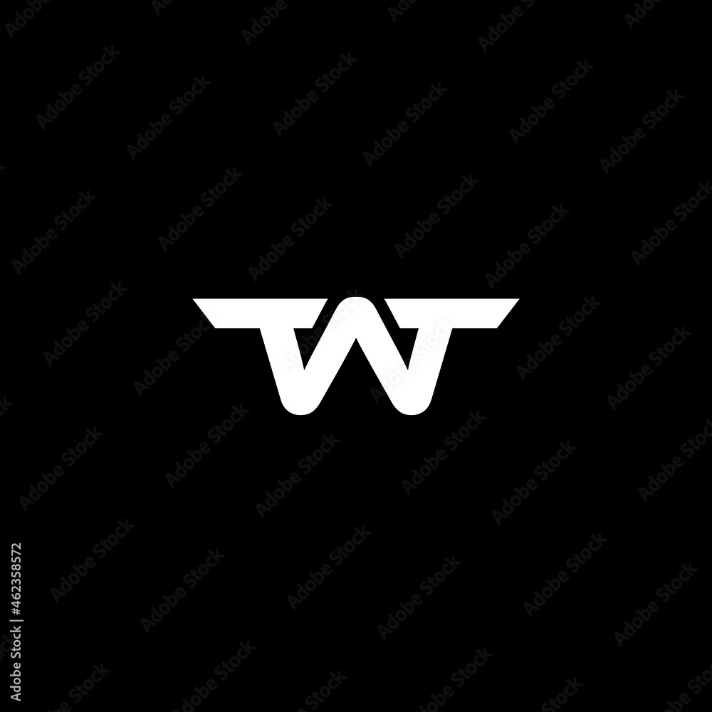 TWT Letter Initial Logo Design Template Vector Illustration TWT Letter Initial Logo Design Template Vector Illustration