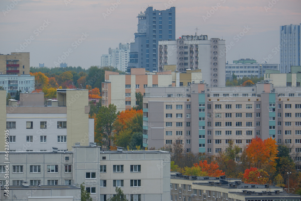sleeping area of the city of Minsk.